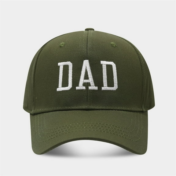 HuangHuanChen Vintage Washed Baseball Cap Adjustable Cotton Hat For Women Men Unisex Retro DAD Embroidery Green