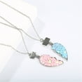 Huanghuaa Best Friend Necklaces For 2 Girls/Couple BFF Necklaces