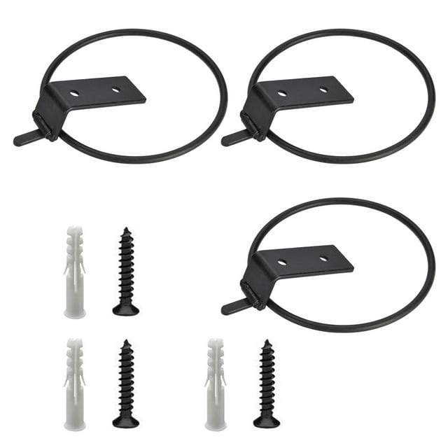 Huanghuaa Flowerpot Holder Ring 4 Inch Wall Mounted Flower Pot Hangers