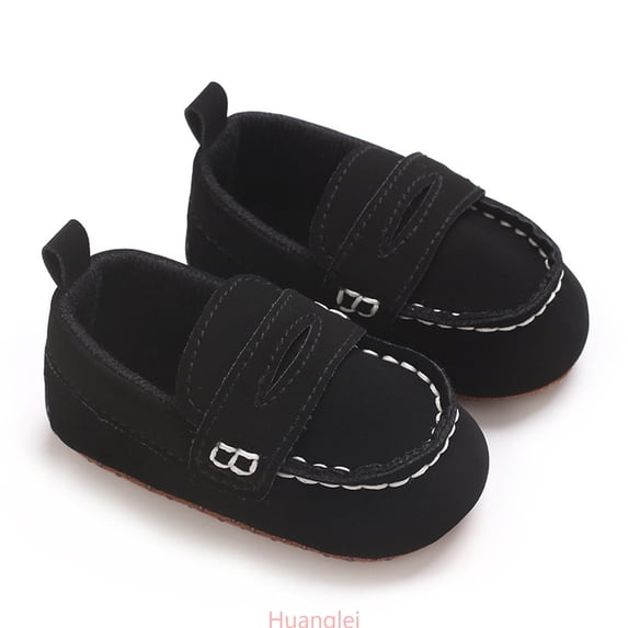 Huanglei Baby Athletic Shoes ,4 Toddler ,Black