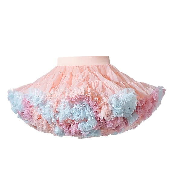 Huanglei Baby Girls Soft Tutu Skirt Toddler Party Carnival Girl Mesh Tutu Bowknot Skirt