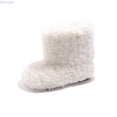 thumbnail image 1 of Huanglei Baby Girls Winter Boots Lined Booties With Ankle Warm Shoes For Toddler Non Soft Sole, 1 of 4