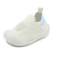 thumbnail image 1 of Huanglei Baby Shoes Boys Girls Breathable Non Walking Sock Shoes First Walking Shoes With Soft Rubber Sole Infant Toddler Slipper Sneaker, 1 of 7