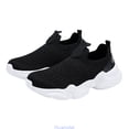 thumbnail image 1 of Huanglei Boys Lightweight Barefoot Sneakers On Breathable Mesh Walking Shoes For Kids Toddlers , Size 12 ,Black, 1 of 1