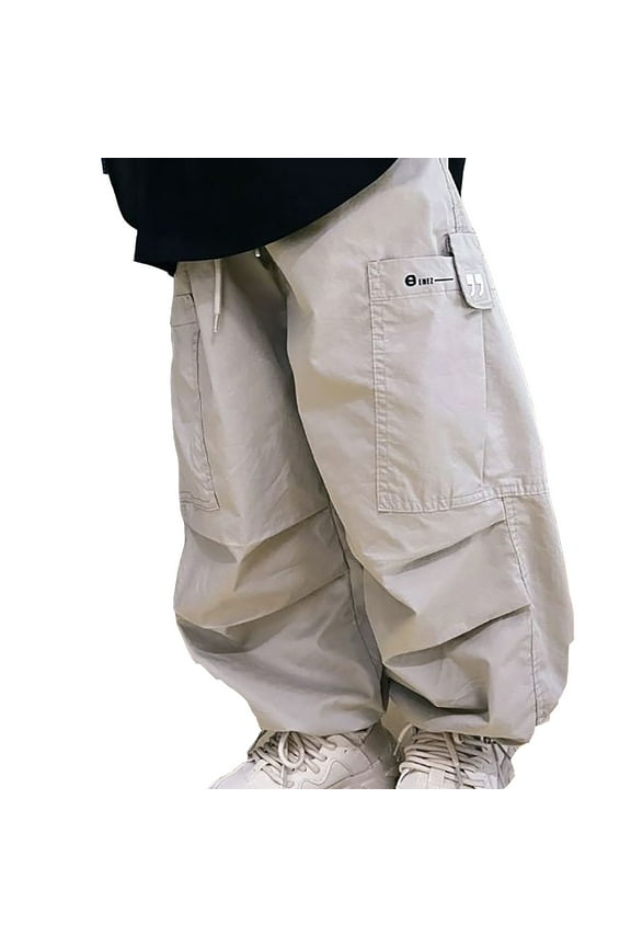 Boys' Pants Overalls Children's Children's Casual Loose Pants Autumn Pants Cargo Pants Casual Trousers