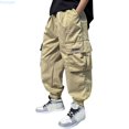 thumbnail image 1 of Huanglei Boys' Pants Overalls Children's Children's Casual Pants Autumn Pants Cargo Pants Boys Sweatpants, 1 of 6