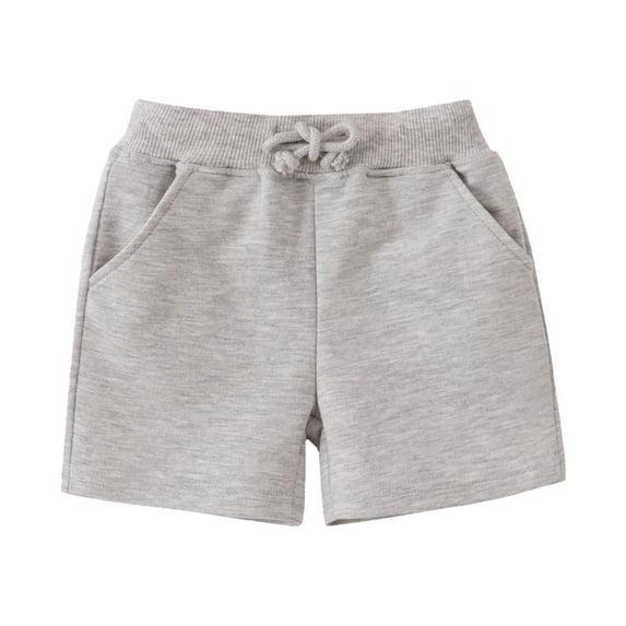 Huanglei Child Boys Girls Casual Solid Shorts Summer Holiday Beach Pants Sport Shorts