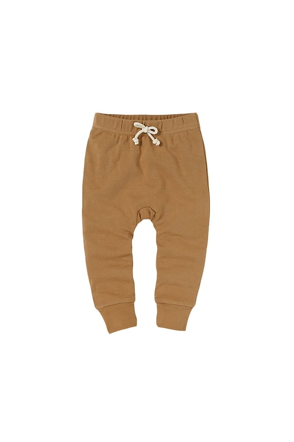 Children's Baby Pants Solid Color Soft Casual Warm Baby Sweatpants Boys Joggers Pants