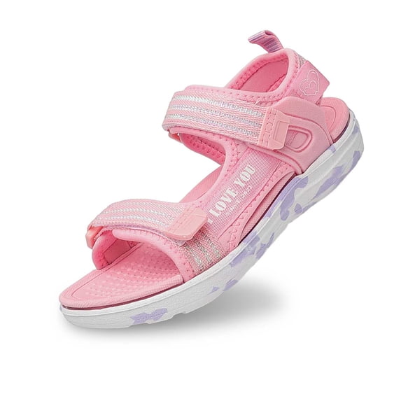 Huanglei Children's Fashion Solid Color Open Toe Breathable Comfortable Sandals