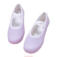 thumbnail image 1 of Huanglei Elegant Light Purple Girls Dance Shoes Glitter Ballet Slippers For Performance Practice And Casual Wear Shoes for Girl,Size 11 /Little Kid/4.5-5 Years/Purple, 1 of 5