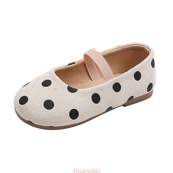 Huanglei Girl Flats ,11 Little Kid ,White