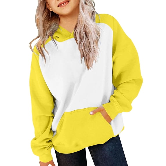 Huanglei Girl's Hoodie Long Sleeve Soft Sweatshirt Graphic Hoody Kids Cute Pullovers Top Clothes For Girls And Boys Crewneck Sweatshirt