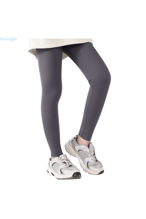 Girls Athletic Leggings Kids Dance Running Yoga Pants Workout Dance Tights Kids Active Jogger Pants