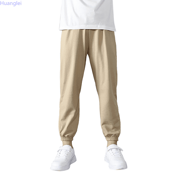 Huanglei Girls' Autumn Style Leggings Pants Sports Elastic Children's Pants Baby's Boys Pants Girls Cargo Jogger Pants 7-8 Years