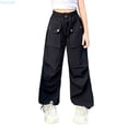 thumbnail image 1 of Huanglei Girls Casual Pants For Everyday Wear Comfortable Summer Spring Trousers For Kids Age 4 14 Pair With Tops Play Outfit Straight Leg Loose pants, 1 of 4