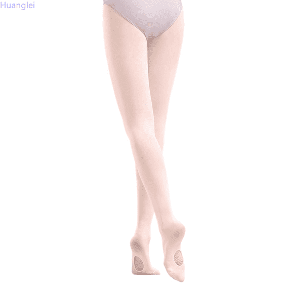 Huanglei Girls Dance Tights Stretchable Ballet Leggings For Kids Soft Breathable Performance Practice Tights Ideal For Ballet Jazz Gymnastics Outdoor Jogger Pants 8-12 Years