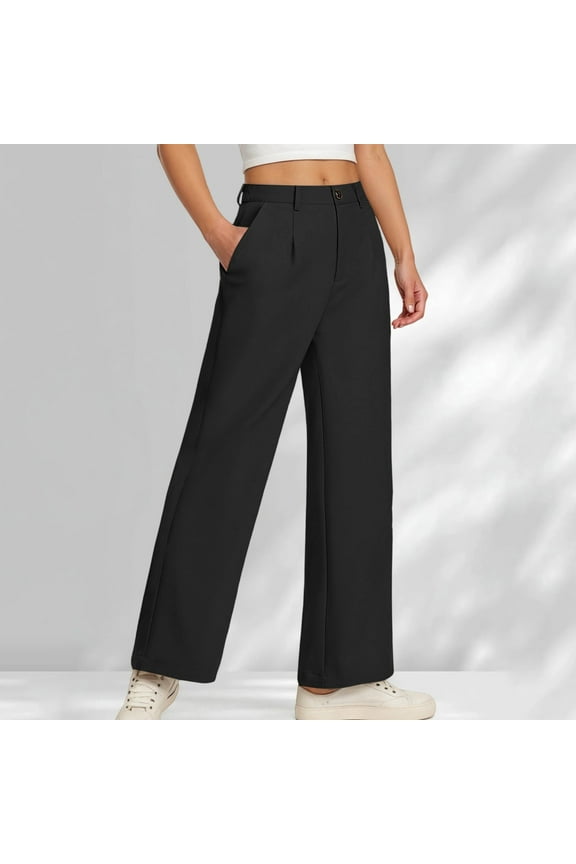 Girls Dress Pants Wide Leg Pants For Girls Preppy Clothes Size 5 14 Years