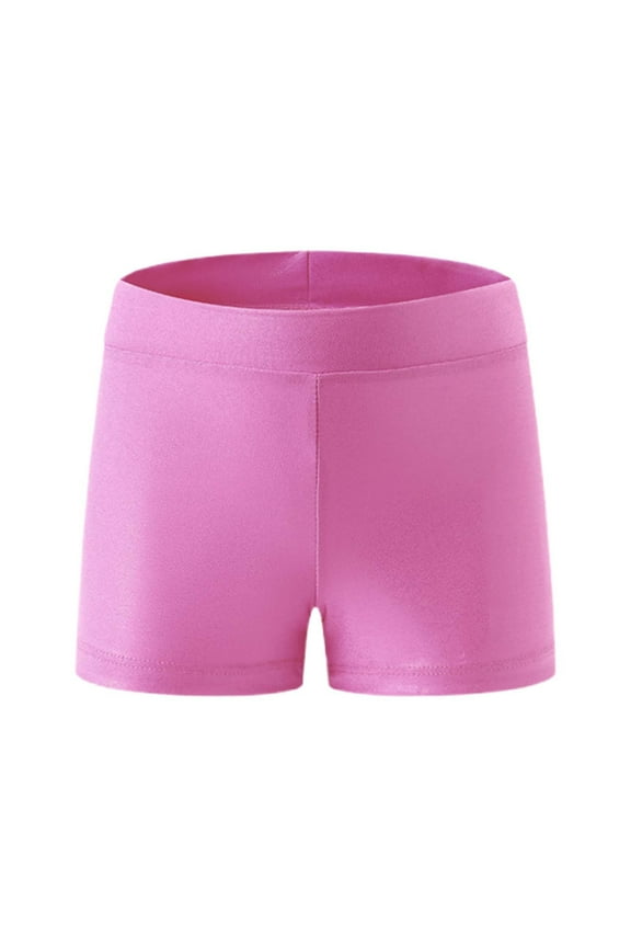 Girls Shorts For Everyday Wear Comfortable Stretchy Elastic Waist Casual Play Outfit Summer Spring Active Toddler To Teen