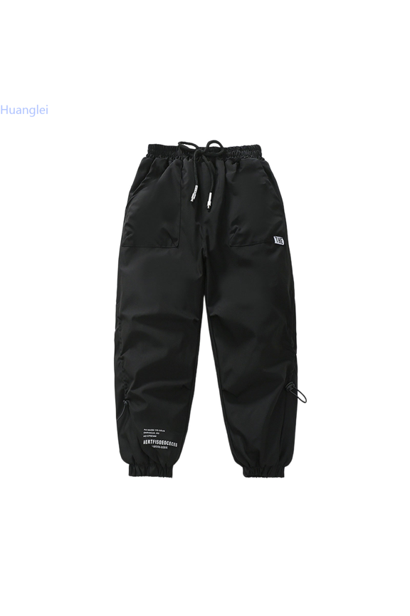 Girls Thermal Lined Jogger Pants Winter Warm Sports Running Trousers Outdoor Hiking Windproof Cargo Sweatpants For Kids Youth Children Cargo Trousers 12-13 Years