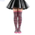 thumbnail image 1 of Huanglei Kids Over The Knee Striped Socks For Little Soft Ribbed Crew 6 To 12 (), 1 of 5