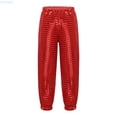 thumbnail image 1 of Huanglei Kids Sequins Loose Jazz Hop Street Dance Pants Haren Trousers Dancewear For Boys Girls Jogger Trousers, 1 of 6