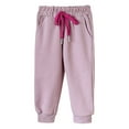 thumbnail image 1 of Huanglei Kids Sweatpants Boys And Girls Soft Casual Straight Leg Athletic Pants With Drawstring And Pockets, 1 of 3