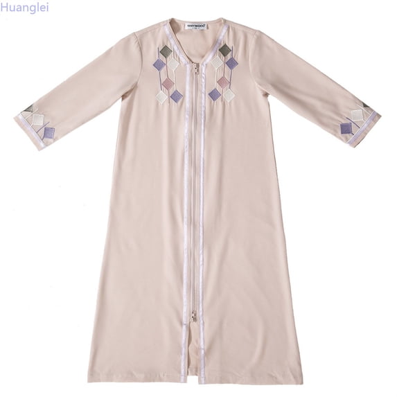 Huanglei Kids Toddler Girls Spring Summer Print Long Sleeve Southeast Asian Children's Dress Princess Dress Toddler Dress
