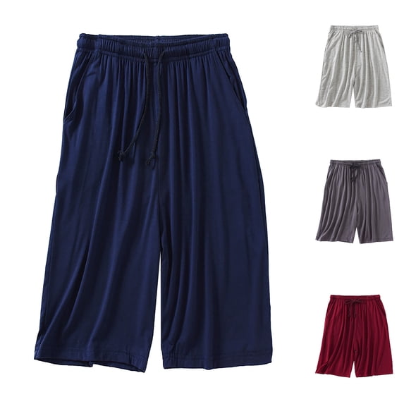 Huanglei Men's Casual Shorts ,Men's Casual Outdoors Pocket Pants Work Trousers Beach Baggy Shorts Pant (Gray ,XX-Large)