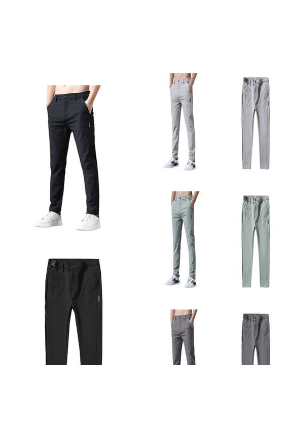 Mens Casual Pants ,Men's Casual Pants Loose Fit Trousers For Daily Wear Sports And Outdoor Activities (Gray ,Size 29)