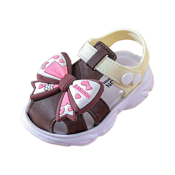 Huanglei Toddler Girls Sandals Breathable Comfortable Casual Outdoor Summer Shoes For 1 3 Year Olds Lightweight Walking Footwear