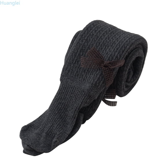 Huanglei Toddler Kids Baby Girls Cotton Leggings Knitted Pantihose Stretchy Basic Full Length Pants Pantyhose For Spring Autumn Stocking Kids Athletic Pants