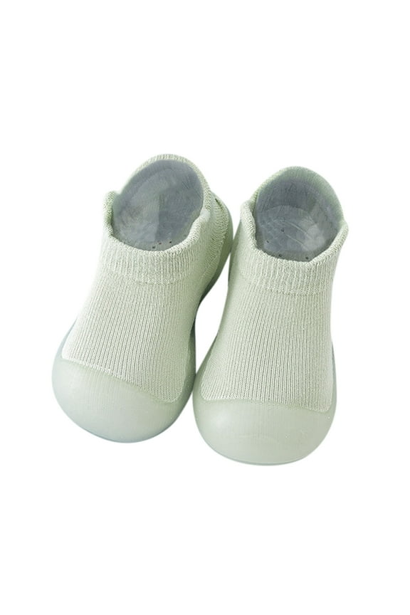 Toddler Kids Baby Boys Girls Shoes Solid Ruffled Soft Soles First Walkers Antislip Shoes Prewalker Sneaker