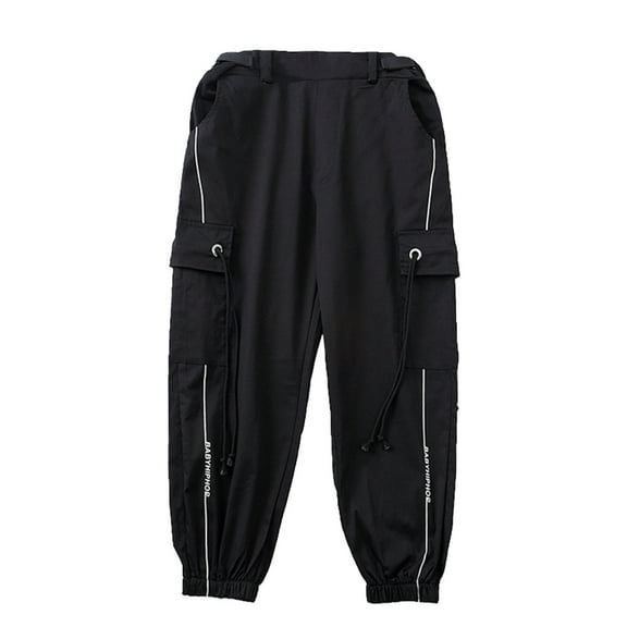 Huanglei Tollder BoysGirl Fashion Waist Flare Pants Casual Long Pants Jeans Cargo Pants Trousers