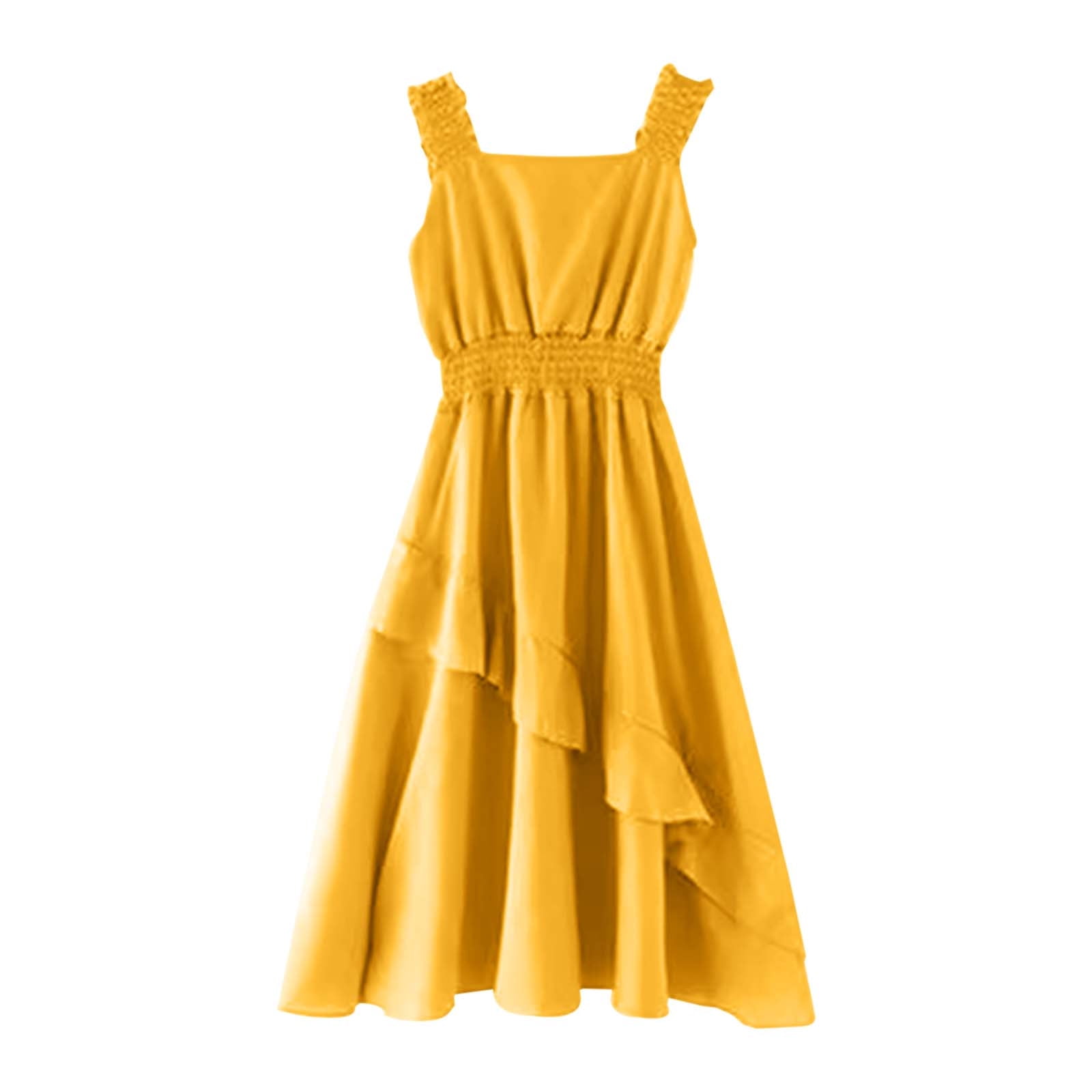 Huanglei Trendy Girls Dresses For Everyday Casual And Beach Wear Ruffled  Pleated Skirt For Ages 3 12 Comfortable Stretchy Waist Ideal For Spring And  Summer - Walmart.com