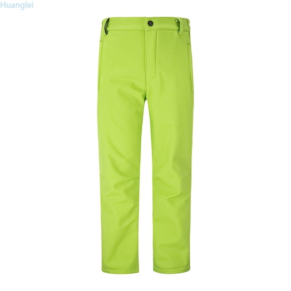 Huanglei Windproof Girls Breathable Rain Trousers Boys Trousers Outdoor Trousers Children's Hiking Trousers Ski Boys Pants Boy's Cargo Joggers Pants