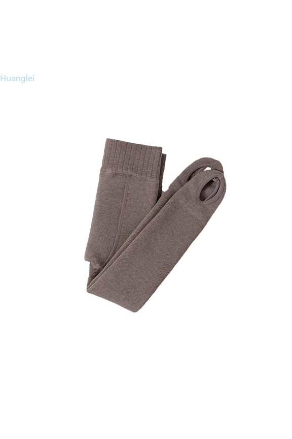 Winter Pure Color Padded Tights For Children Leggings For Girls Warm Leggings Thermal Pantyhose Girls Cargo Pants