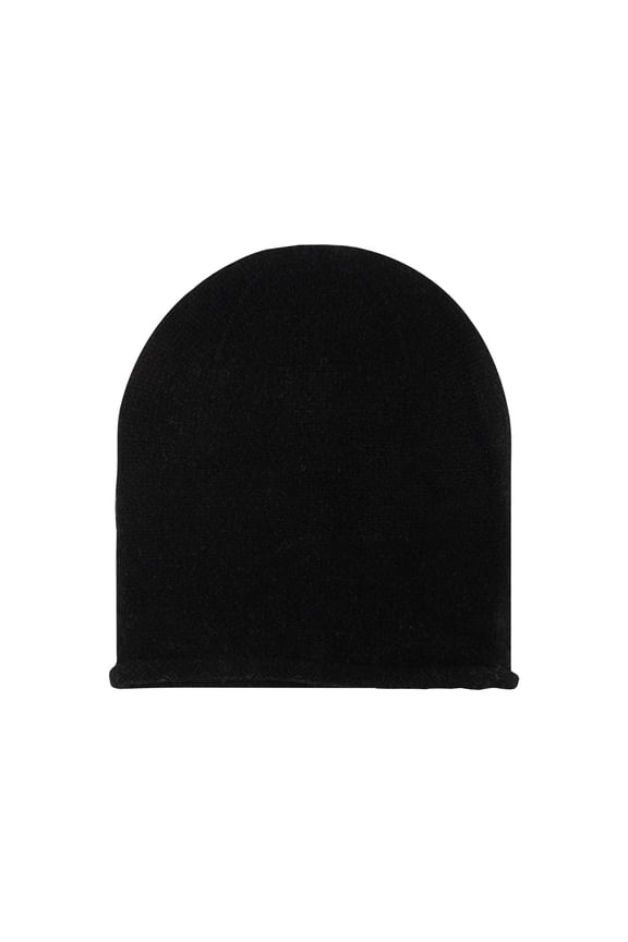 Autumn And Winter Men's Fashion Warm Thick Knit Pile Hat Solid Color Casual Personality Woolen Hat down Hat