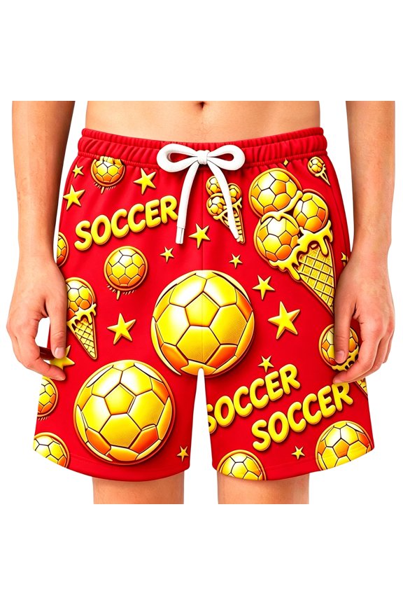 Boys Girls Ice Print Casual Shorts With Pockets Toddler Boy Clothes 5t