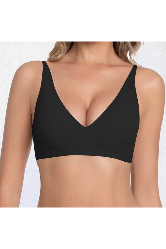 Comfort Seamless Full Coverage Bra With Bonded Padding For Everyday Support And Gentle Lift Sports Bras Pack