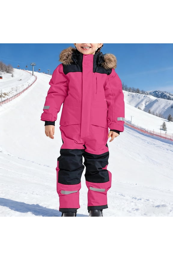 Heavy Duty Insulated Snowsuit For Big Kids All Weather Windproof Ski Outfit With Thermal For Extreme Cold Weather And Outdoor Winter Adventures Kids Pants Size 8 Girls