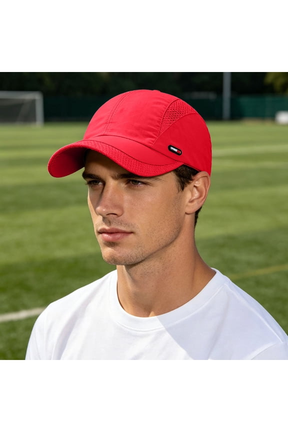 Outdoor Sports Mesh Baseball Cap Breathable Unstructured Adjustable Lightweight Hat For Running Hiking Cycling Baseball Caps for Toddlers Boys
