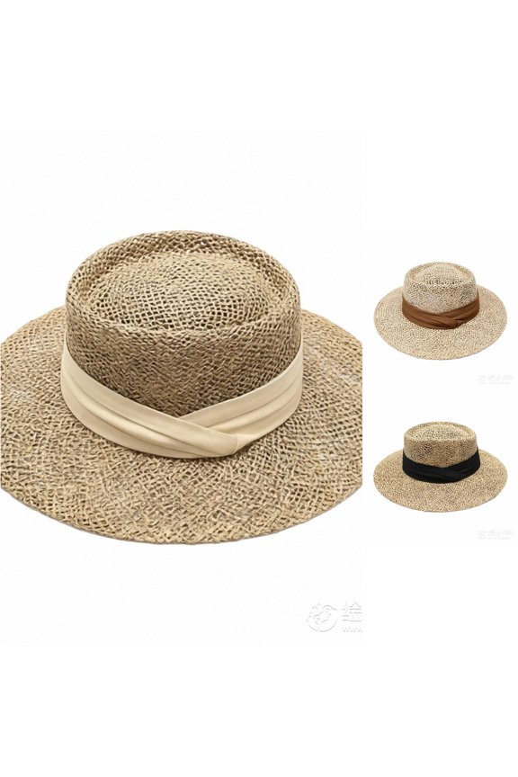 Sun Hat With Flat For – European Sun Hat For Travel And Outdoor Sun Breathable Hollow Design Bride Racing Hat