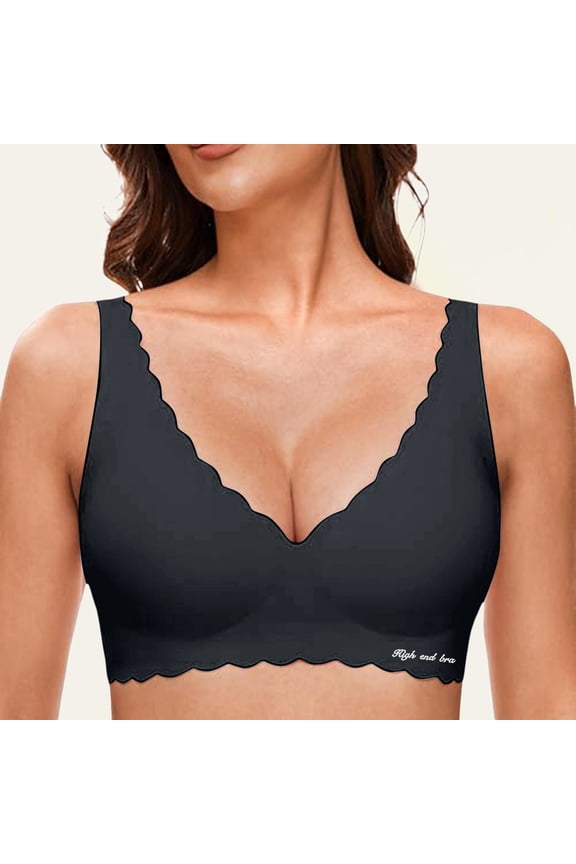 V Petal Bras For Women No Underwire Soft Wireless Bralettes Comfort Seamless Bras Women Bras Wireless Push up