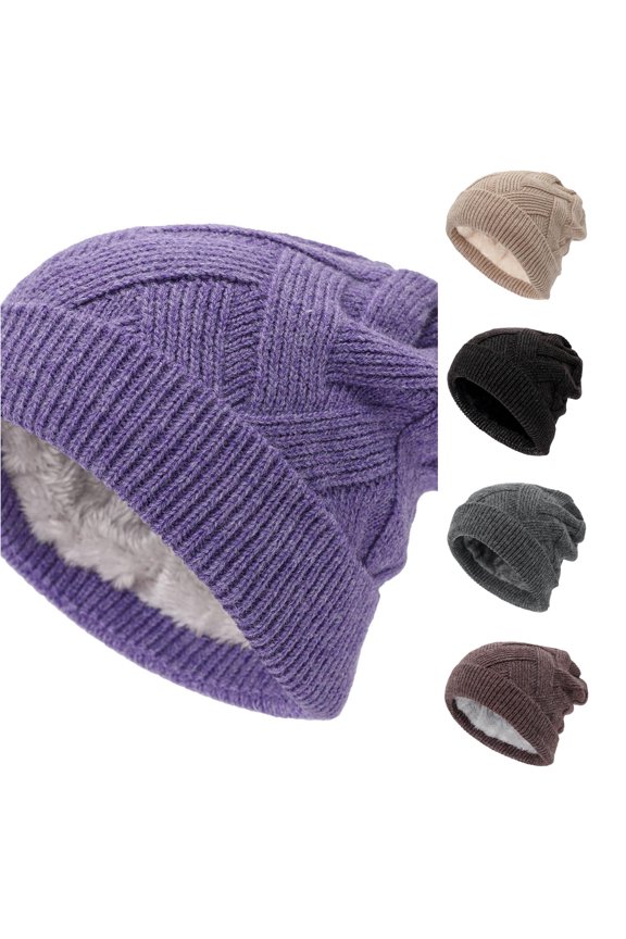Winter Men And Women Padded And Thickened Warm Hat Outdoor Letters Knitted Hat Fall And Winter Riding Neck Warm Wool Hat Warmest Winter Hat