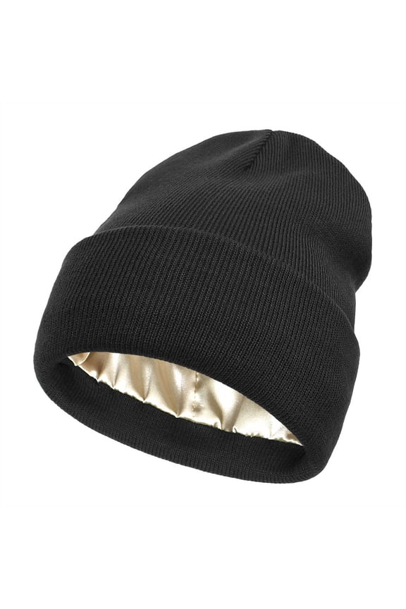 Women Fashion Solid All Autumn And Winter Knitted Warm Woolen Hat Hat Holder Car