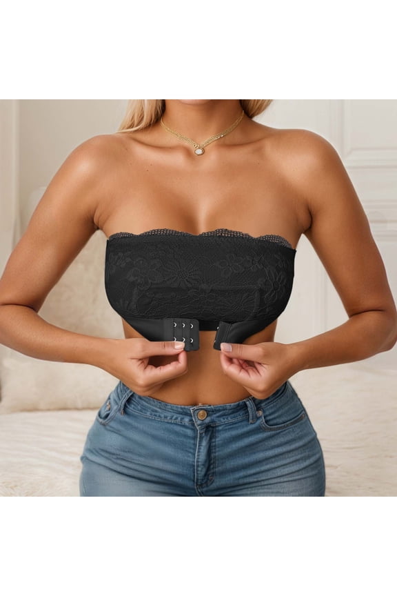 Women's Thin Seamless Vest Soft Support Large Chest Small Half Fixed Cup Breathable Bra Silk Camisole M