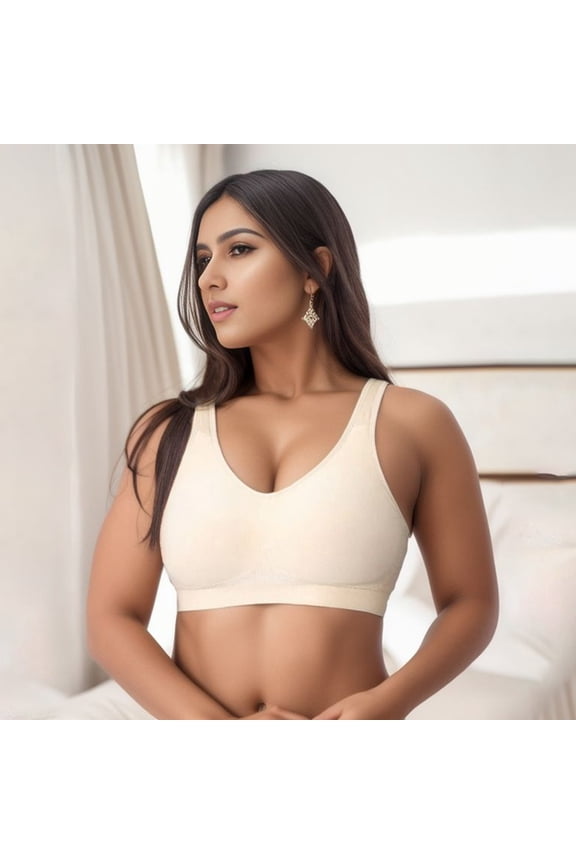 Women'sCompression Wirefree High Support Bra For Women Small To Plus Size Everyday Wear Exercise And Offers Back Support Women Strapless Bras