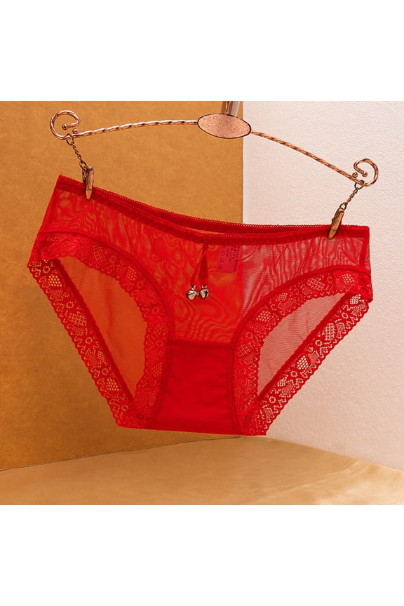 Womens Underwear Lace Panties High Waisted Plus Size Ladies Brief For Women G String plus Size