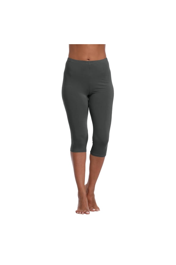 Capri Pants For Women Ladies Petite Capris Capris For Women Clearance Slimming Pants Dark Gray L