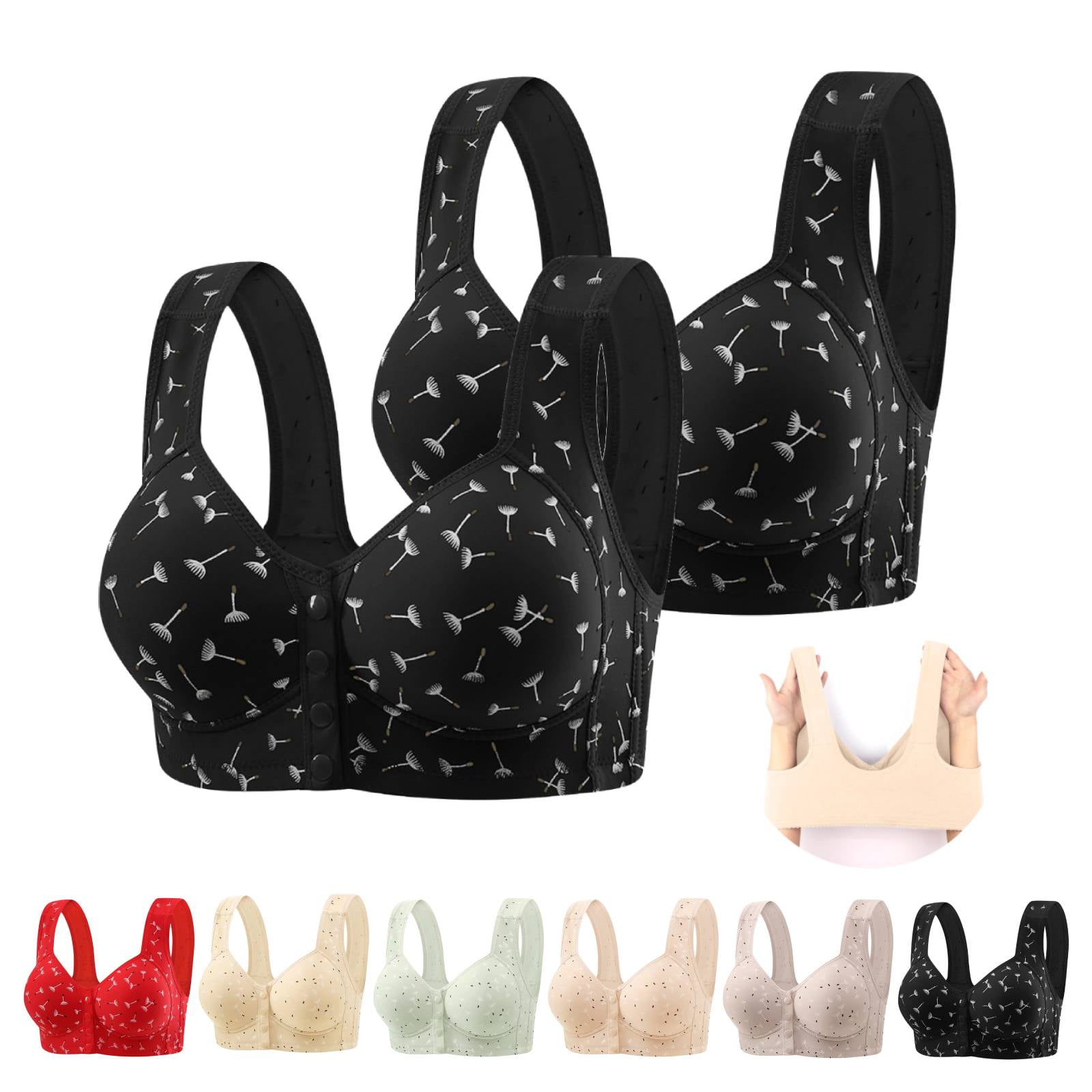 Anita Women's Wire-Free Sports Bra 2-Pack - Maximum Support For High Impact, Full Figure, Size 44C, Desert Black - View #4